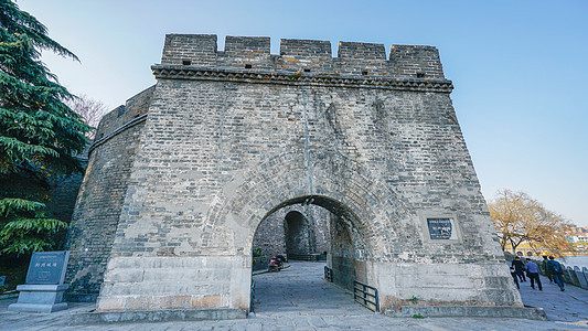 荆州古城墙背景图片