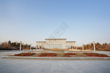 延边州人民政府大楼背景图片