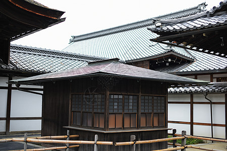 日本建筑金阁寺京都金阁寺传统建筑背景