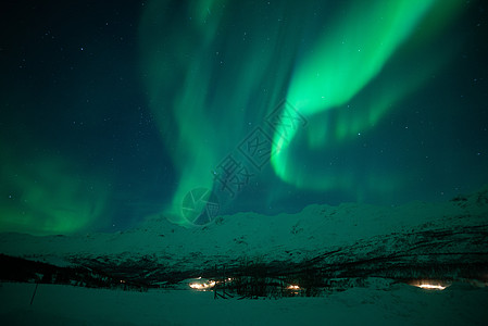 美丽的北极光高清图片