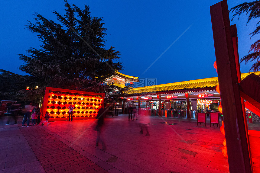 西安大唐芙蓉园夜景图片