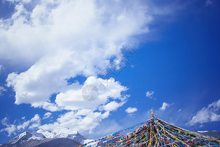 南迦巴瓦山下一座小院背景