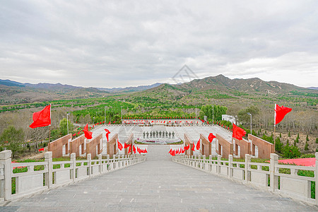 延安纪念馆平型关大捷纪念馆背景