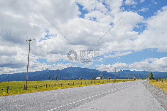 美国西部道路图片