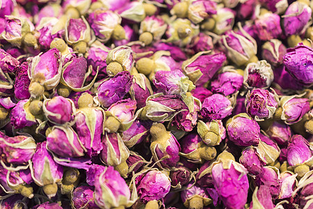 食物背景图玫瑰花茶干花食材背景背景