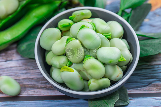 新鲜蔬菜蚕豆图片