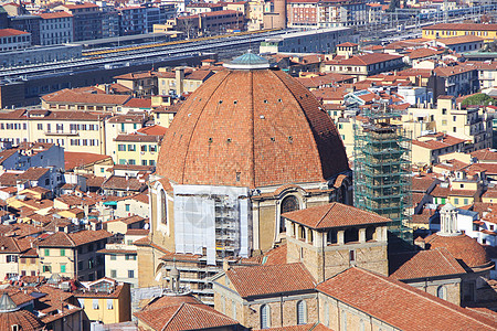 佛罗伦萨建筑佛罗伦萨天主教堂圆顶背景