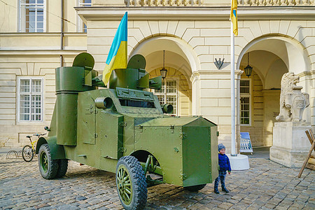 乌克兰装甲车背景图片