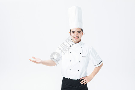 西餐厨师形象高清图片