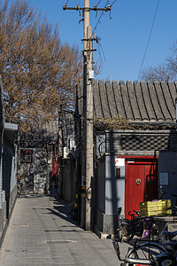 北京方家胡同背景