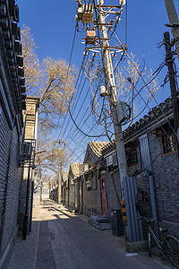 北京方家胡同背景