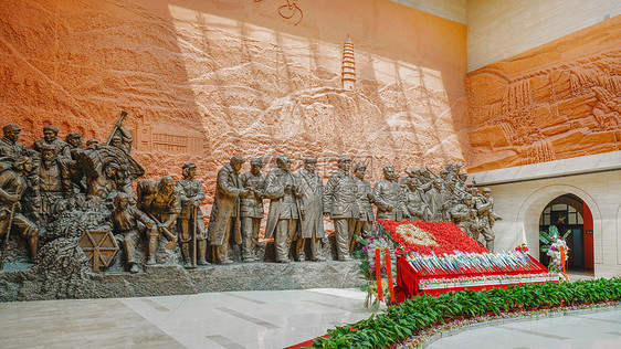 延安革命纪念馆内景图片