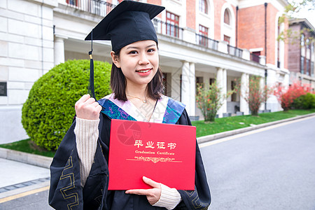 握拳加油手势大学女生毕业加油手势背景