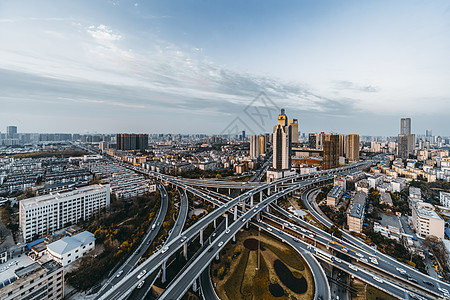 合肥五里墩立交桥图片