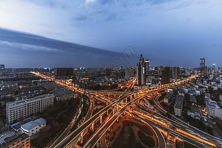 合肥五里墩立交桥背景