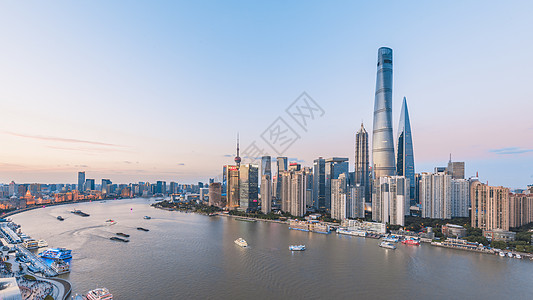 上海陆家嘴金融中心高清图片