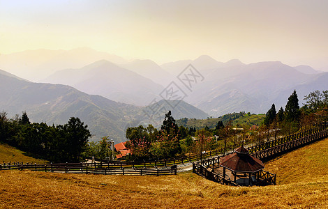 宝岛风光台湾清境农场风光背景