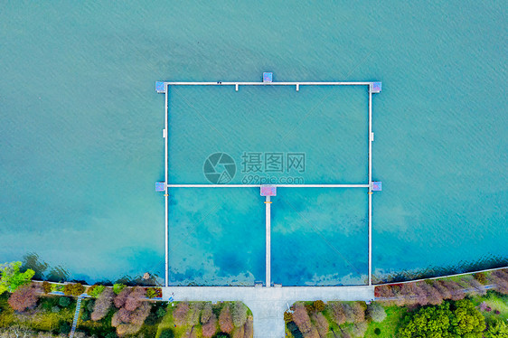 武汉东湖听涛景区游泳池图片