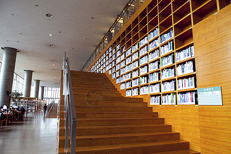 上海浦东图书馆背景图片