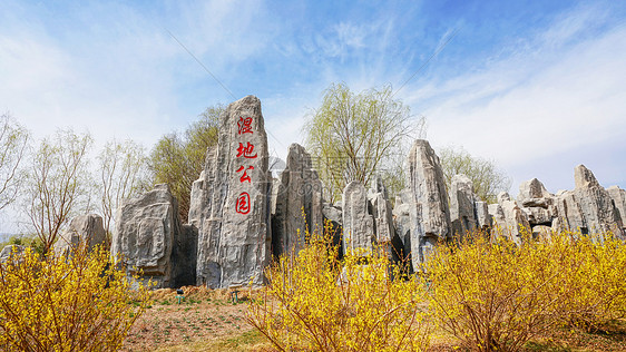 水川黄河湿地公园图片