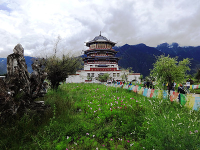 藏东南文化遗产博物馆高清图片