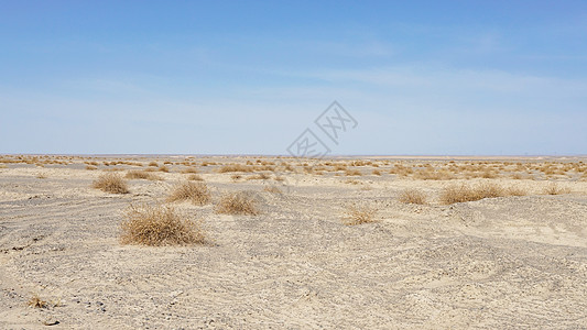 中央新疆哈密魔鬼城戈壁滩背景