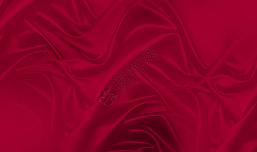 酒红色丝绸背景图片