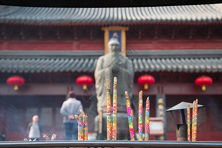 南京科举博物馆江苏贡院祭奠孔子背景