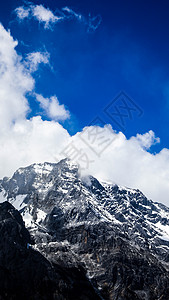 玉龙雪山背景