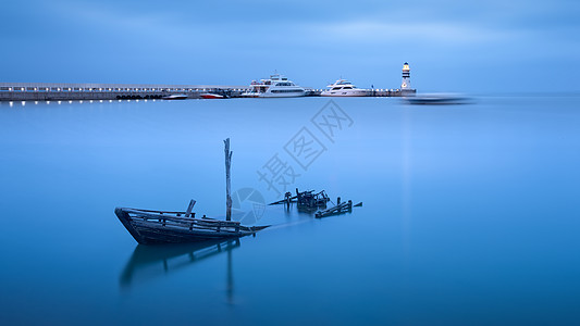 海岸风光大连海景滑道高清图片