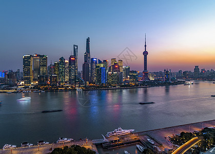上海陆家嘴金融城图片