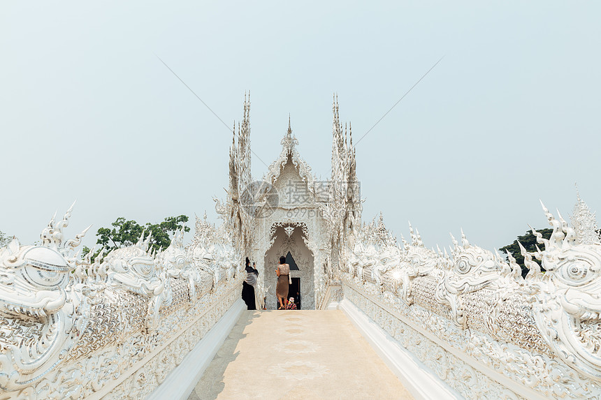 泰国白庙旅游风景图片