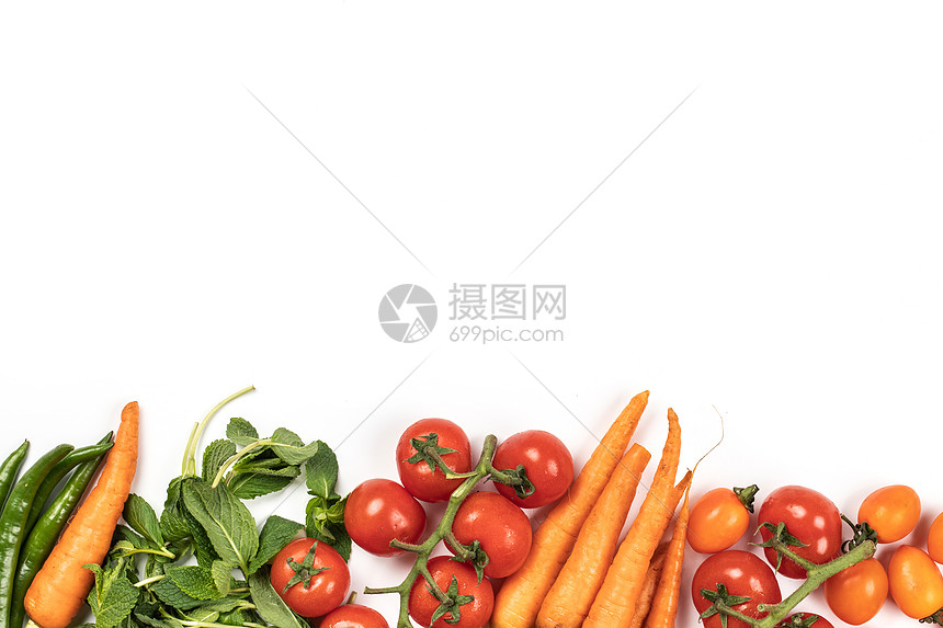 蔬菜水果静物棚拍图片