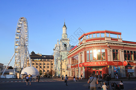 乌克兰首都基辅摩天轮