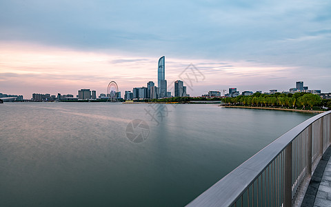 金鸡湖景观图片