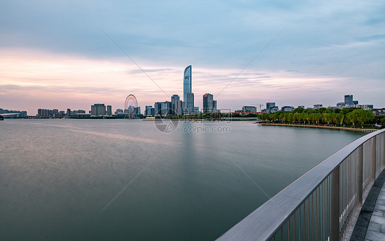 金鸡湖景观图片