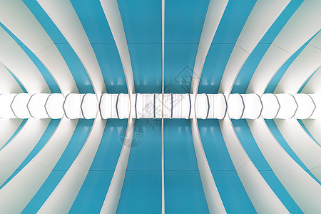 北京6号线田村站厅天花板实景背景图片