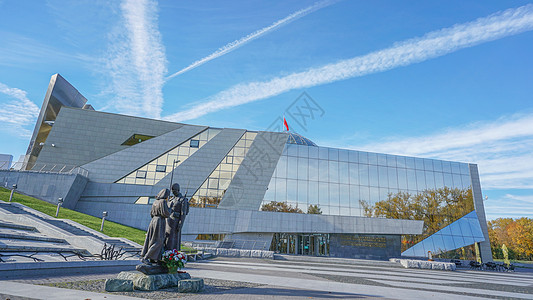 现代战争苏联卫国战争纪念馆背景