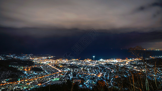 北海道小樽夜景图片