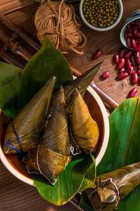 尖角粽子传统高清图片素材