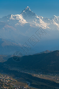 安纳普纳山尼泊尔雪山高清图片