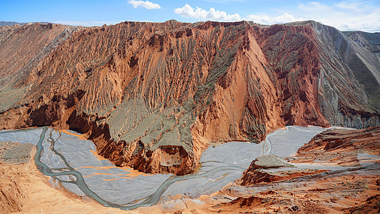 新疆塔城安集海大峡谷图片