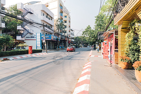 泰国清迈城市街道图片