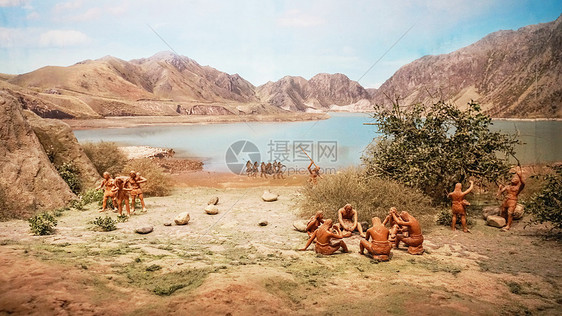 新疆博物馆石器时代雕塑图片