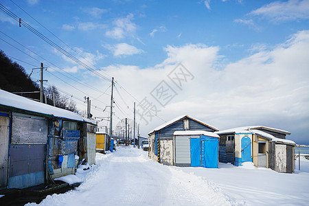 日本北海道朝里风光高清图片