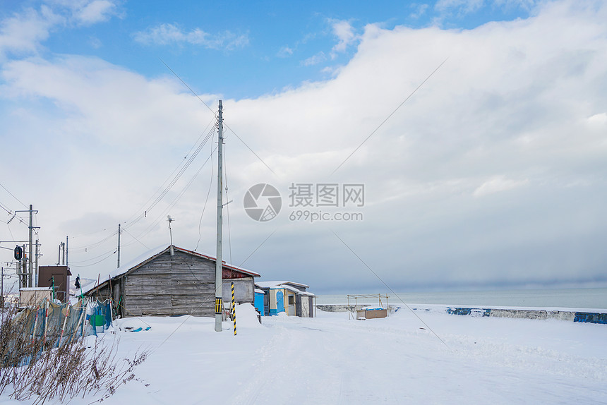 日本北海道朝里风光图片