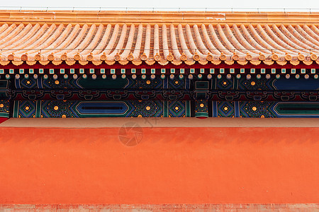 北京故宫紫禁城城墙图片