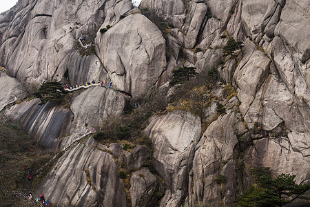 黄山山体图片