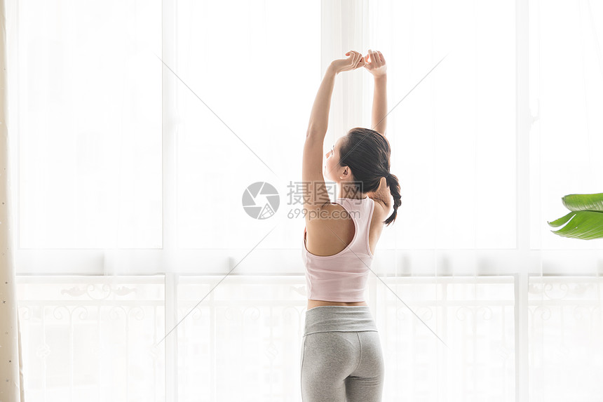 女性瘦身运动图片