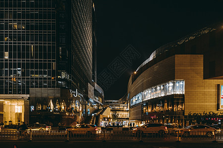 购物中心外景商场外景背景